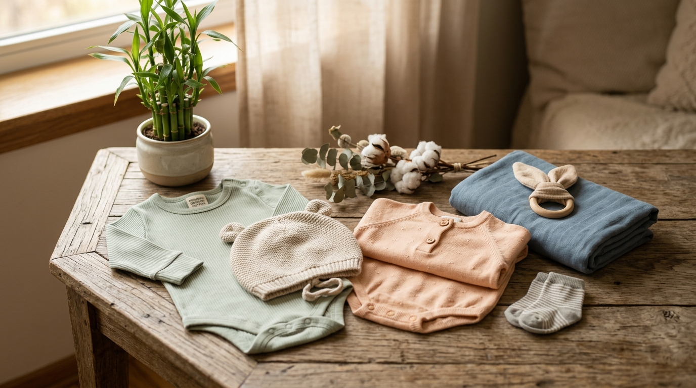 Pakaian Bayi Aman: Mengapa Bamboo Cotton Jersey Jadi Pilihan